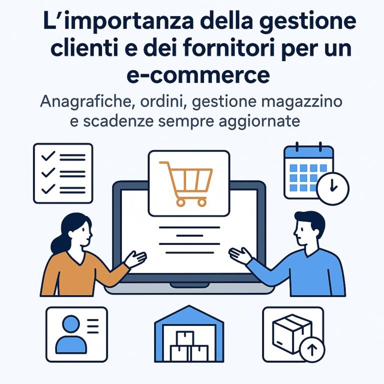 Come fare una corretta gestione dei clienti e dei fornitori per un e-commerce